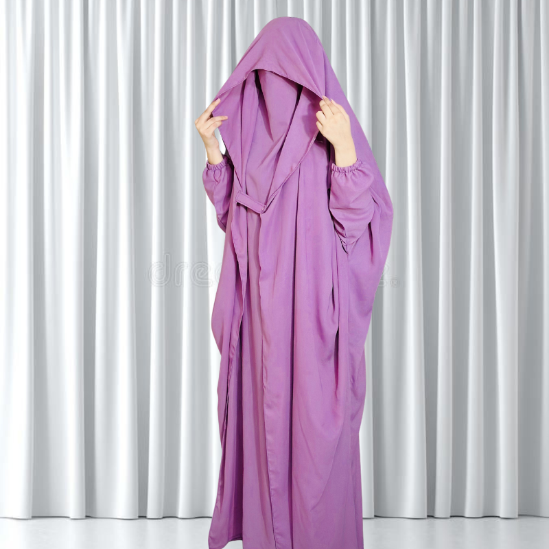 Saudi jilbab (pink)