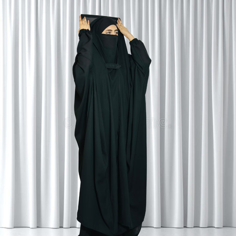 saudi jilbab (black)