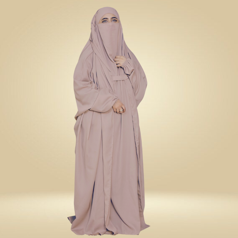 Saudi jilbab (pink) - Image 13