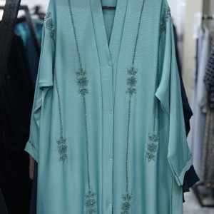Handwork abaya (sage)