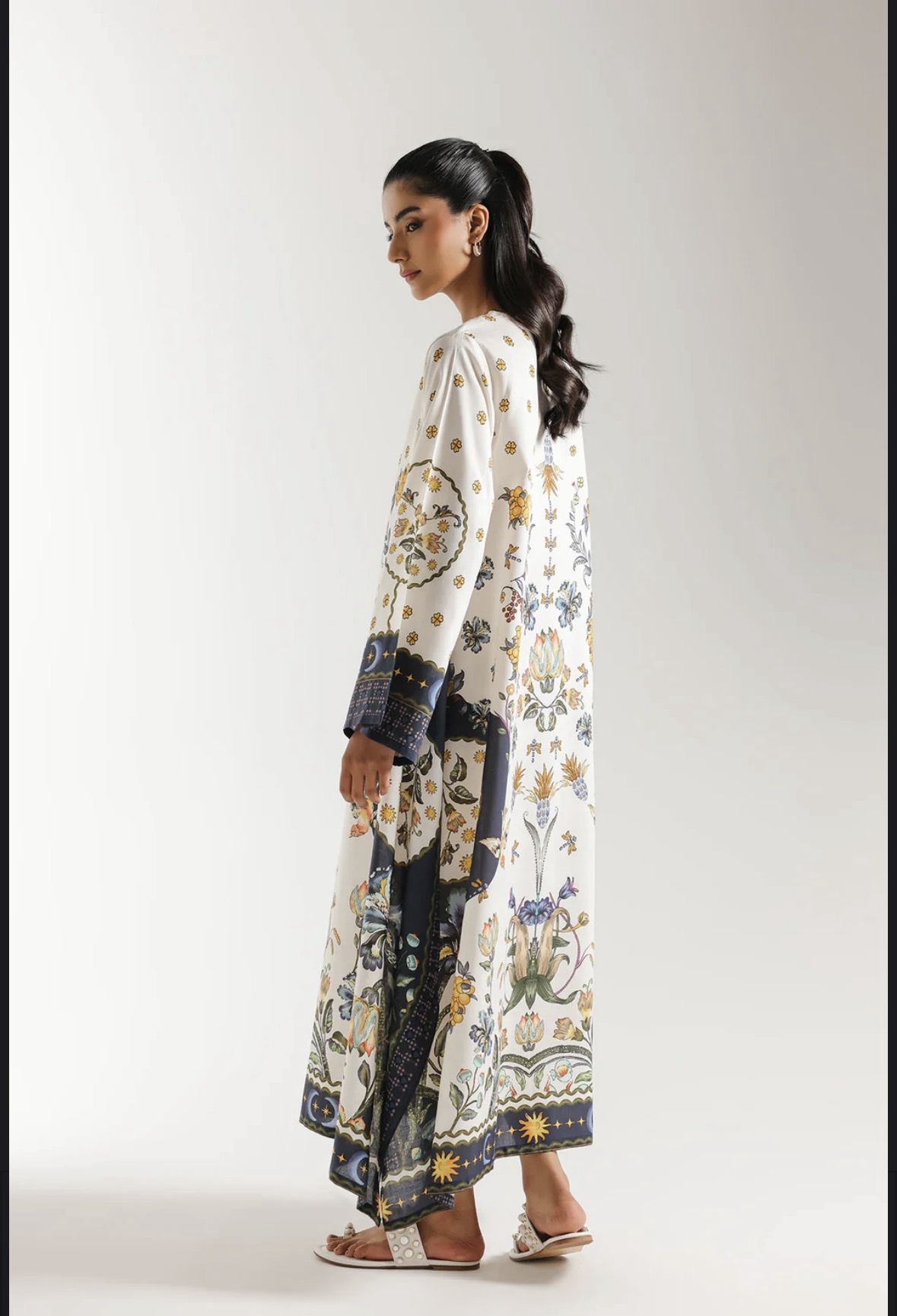 Silk kaftan 2 pcs - Image 4