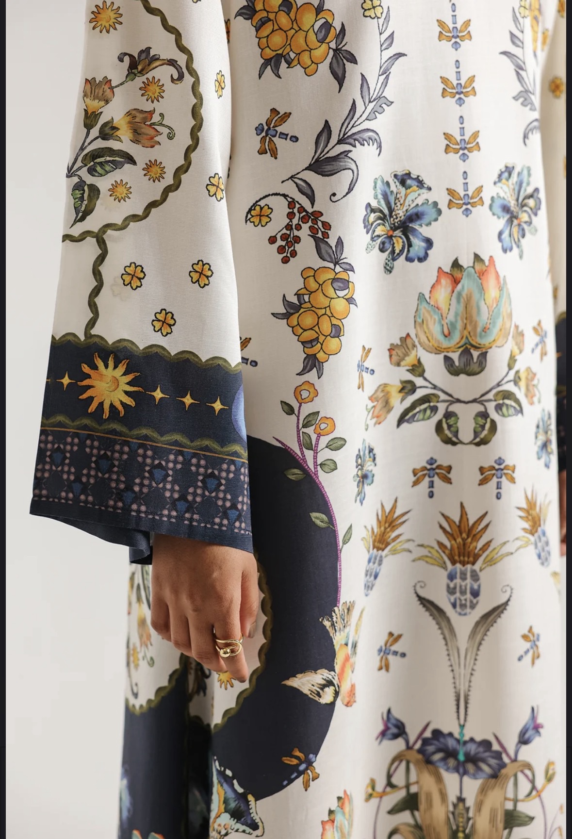 Silk kaftan 2 pcs - Image 2