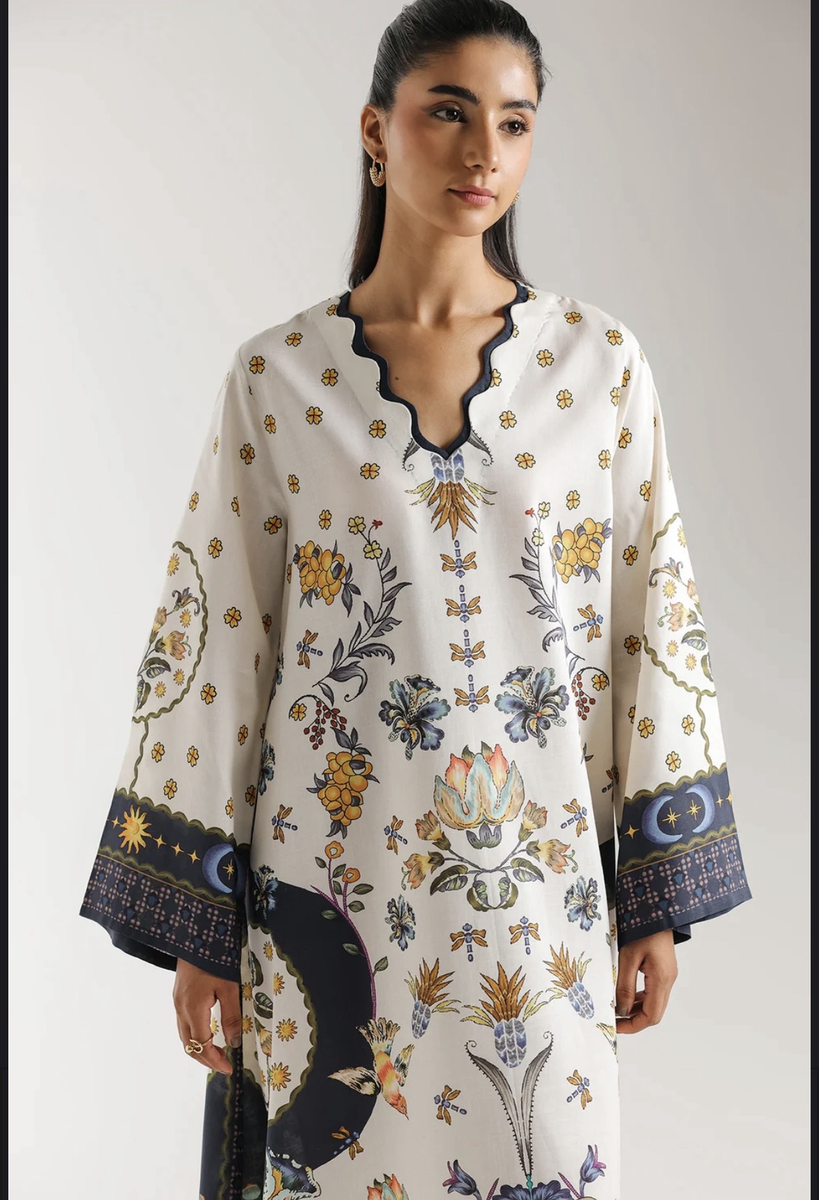 Silk kaftan 2 pcs - Image 3
